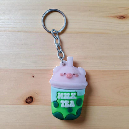 Milk Tea Keychain (Pack of one) (K-141)