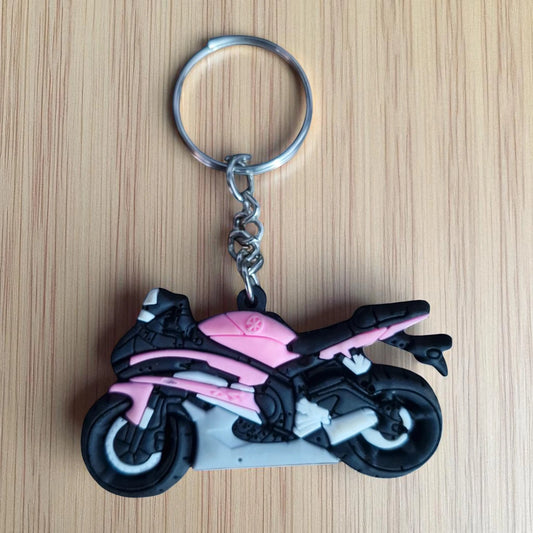 Orange Bike Keychain (K-142)