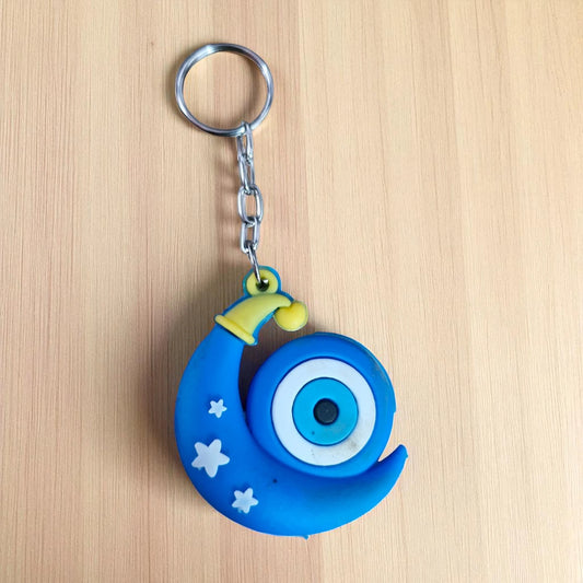 Star Moon Blue Keychain (K-165)
