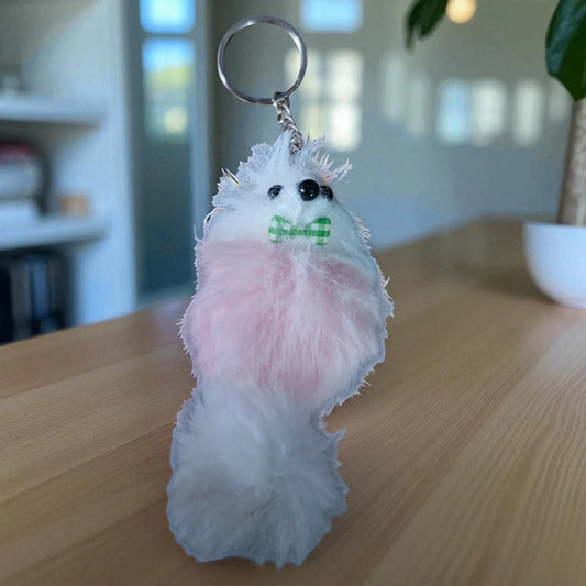 Furry Cat Keychain (K-167)