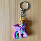 Purple Unicorn Keychain (K-173)