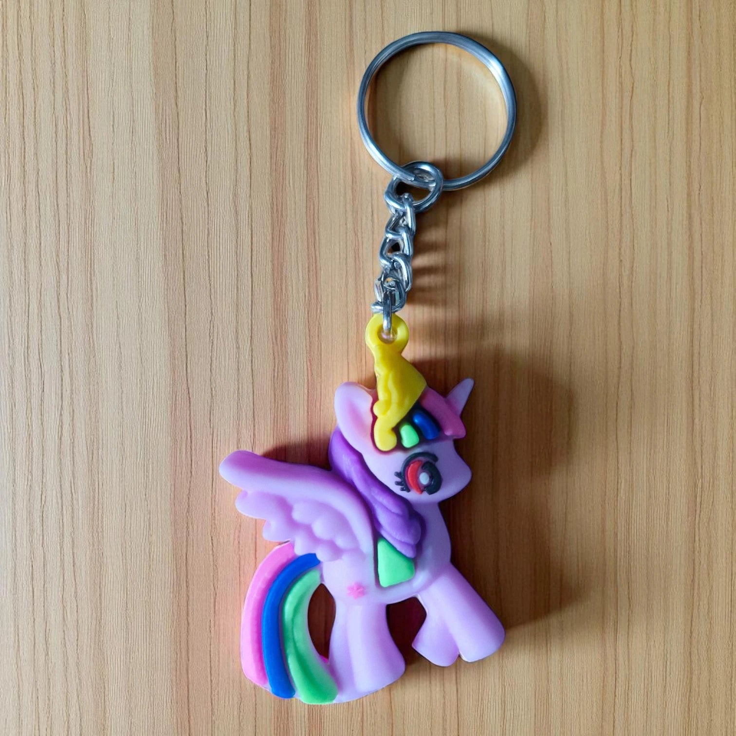 Purple Unicorn Keychain (K-173)