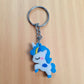 Blue Unicorn Keychain (K-176)