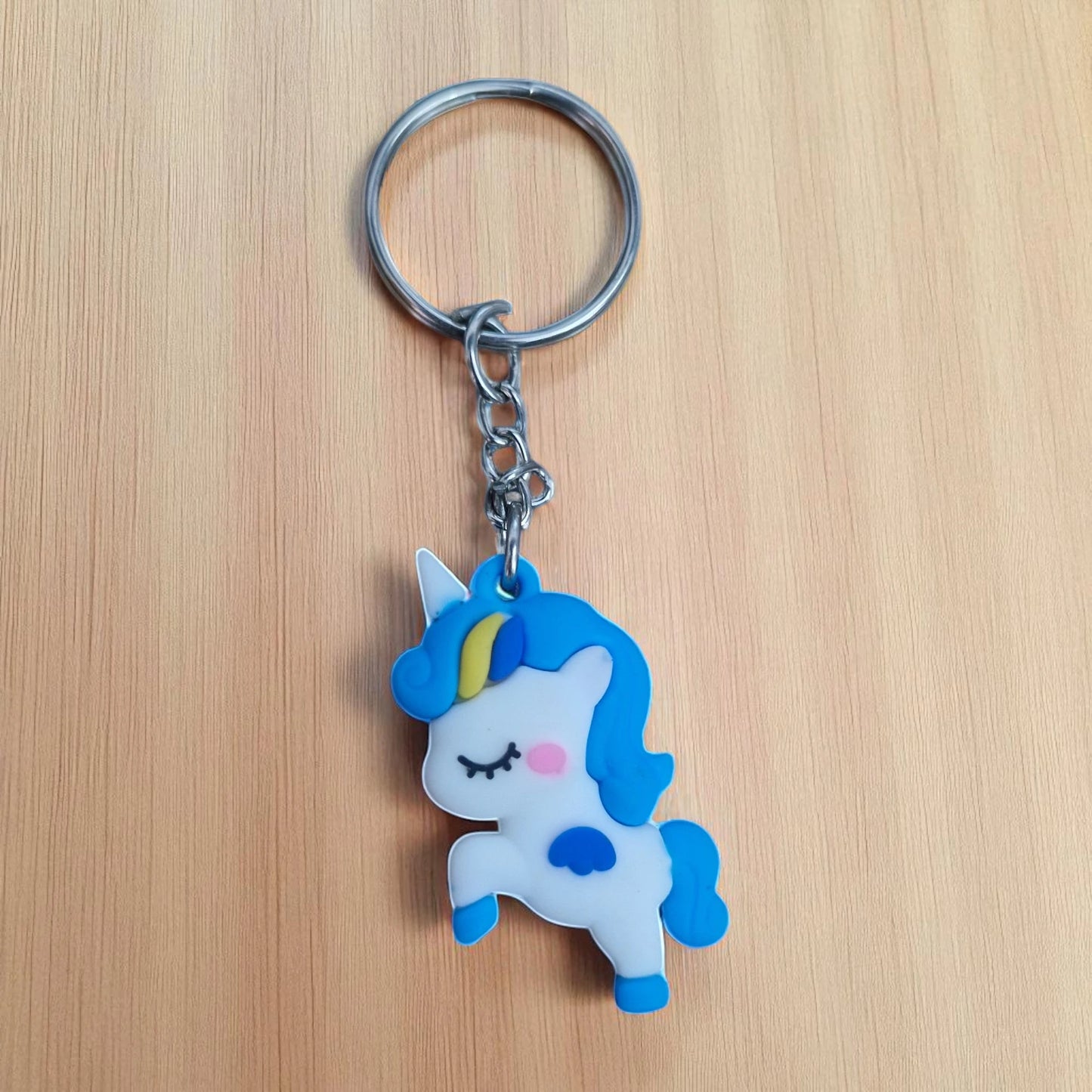 Blue Unicorn Keychain (K-176)