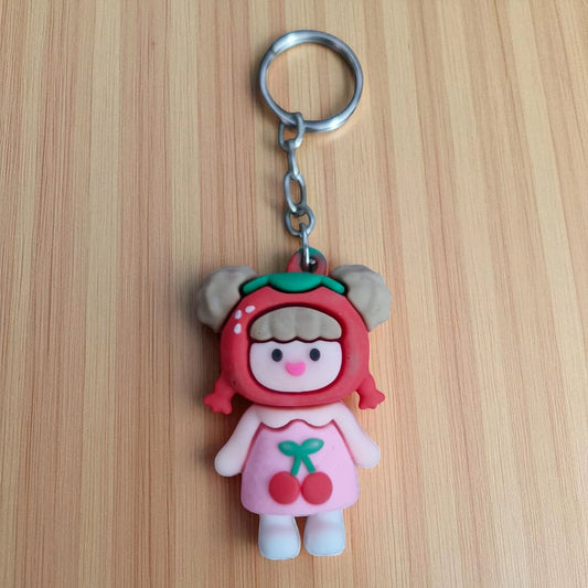 Pink Doll Keychain (K-179)