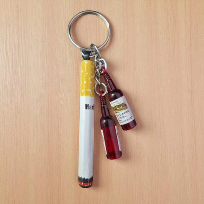 Cigarette Beer Keychain (K-190)