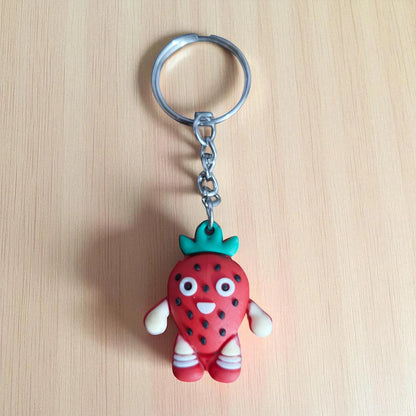 Strawberry Keychain ( Pack of one ) (K-200)
