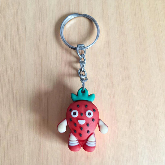Strawberry Keychain ( Pack of one ) (K-200)