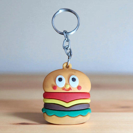 Burger Keychain (K-202)