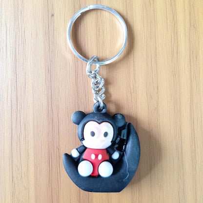 Noddy Moon Keychain (K-172)