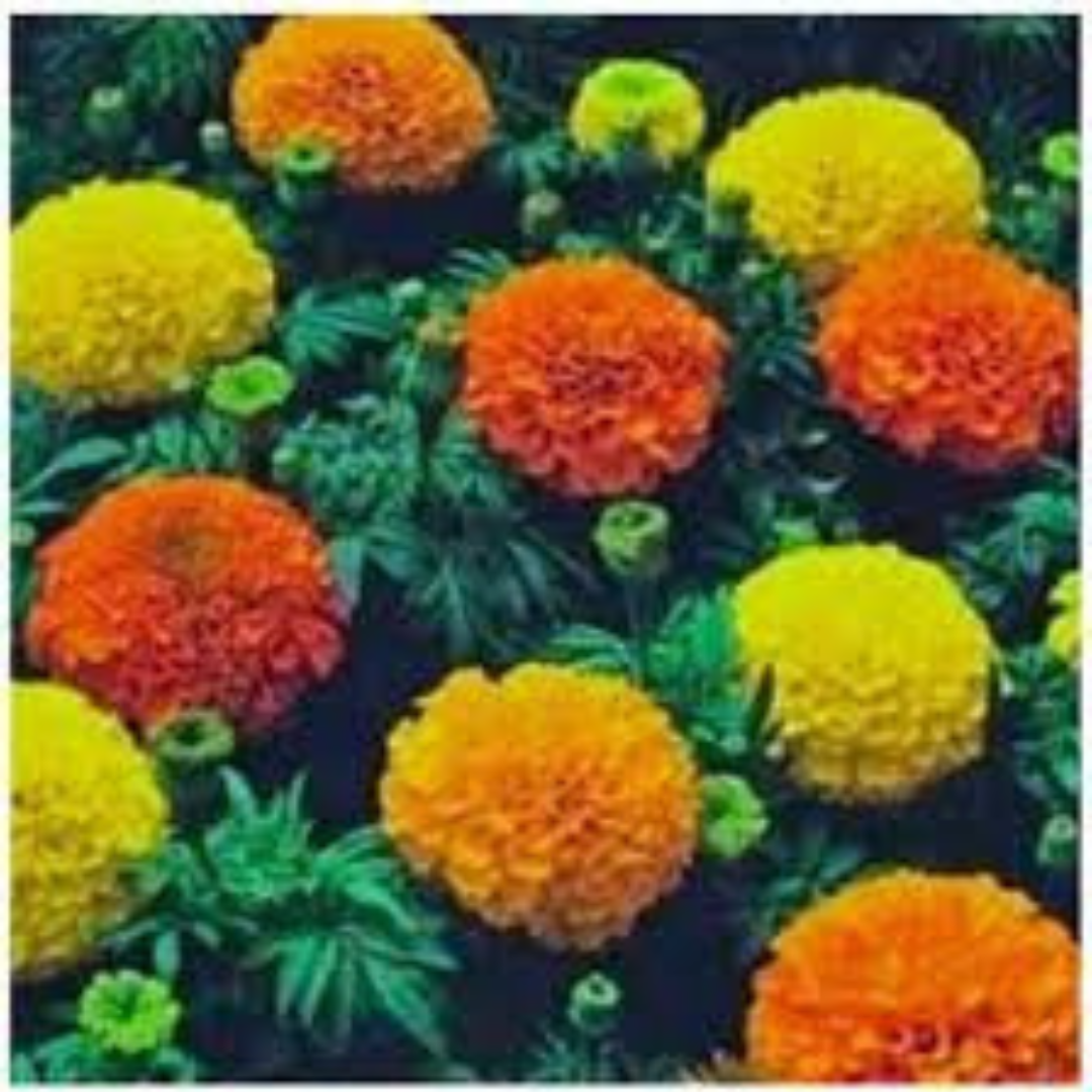 MARIGOLD ( AFRICAN MIX ) HYBRID SEEDS (40 seeds) plant-orbit