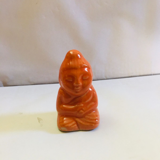 Orange Buddha Miniature